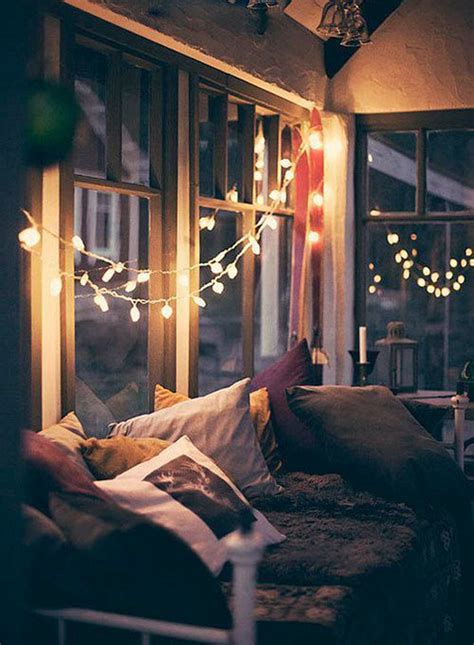 Cozy Winter Bedroom Lights