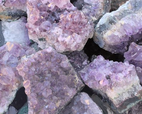 Large Amethyst Crystal Clusters Choose How Many Lbs Wholesale Bulk