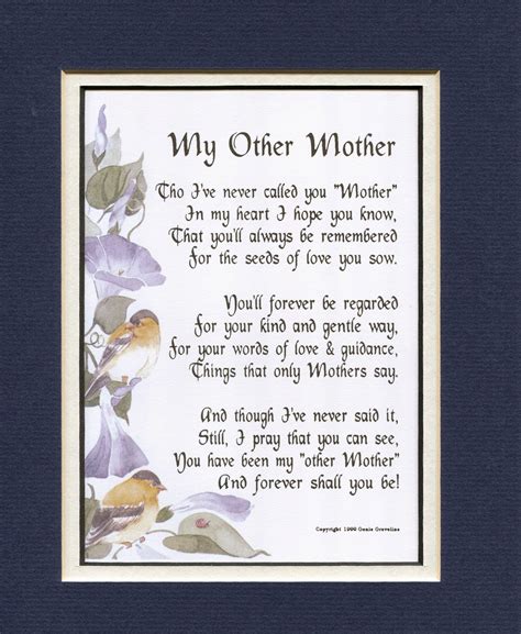 Genies Poems My Other Mother