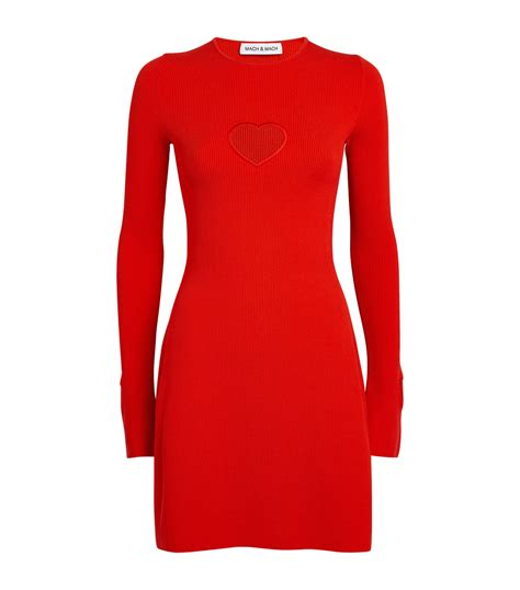 Mach And Mach Cut Out Aimee Mini Dress Harrods Sg