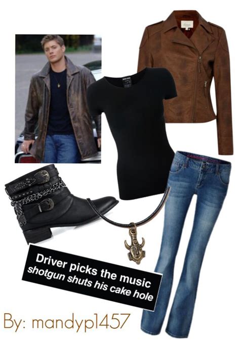 Just Made This Outfit On Polyvore Female Version Of Dean Winchester