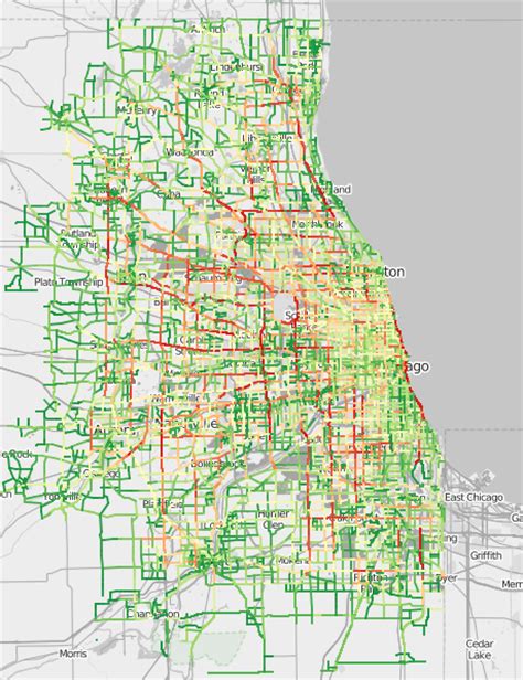 Traffic Patterns In Chicago