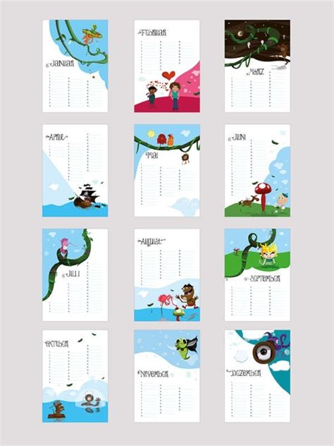 Geburtstagskalender von Printe