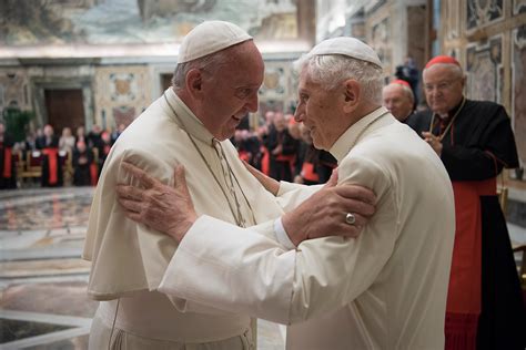 Pope Benedict Pope Francis Is Better At Reforming The Curia America