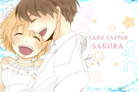 Kinomoto Sakura And Li Xiaolang Cardcaptor Sakura Drawn By Ajino