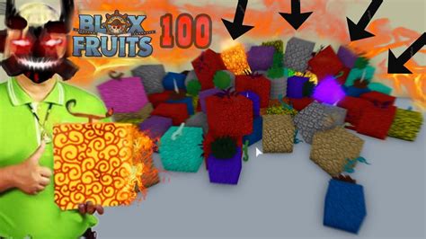 Roblox Blox Fruits สุ่มผล100ผลได้มังกร Youtube