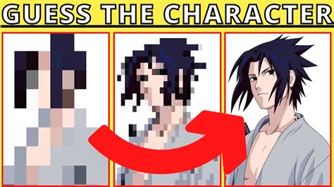 GUESS The ANIME CHARACTER Pixel Quiz Anime Quiz YouTube