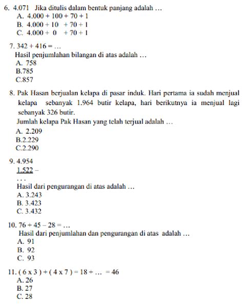 Check spelling or type a new query. Berikut 12+ Contoh Soal Tkd Kelas 3 Sd 2020, Paling Heboh!
