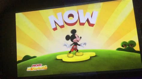 Disney Junior Mickey Morning Now Bumper Compilation Youtube