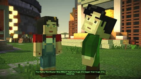 Minecraft Story Mode Episode 2 Walkthrough Female Jesse Redstonia Choice Youtube