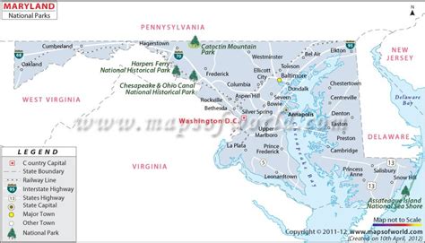 Maryland State Parks Map Verjaardag Vrouw 2020