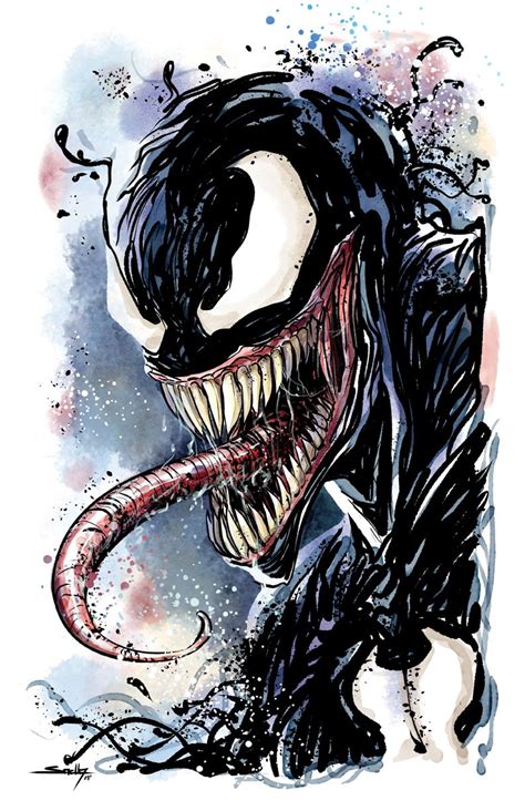 See more ideas about venom tattoo, venom, venom art. Venom from the artist Sacha Lefebvre. https://www ...