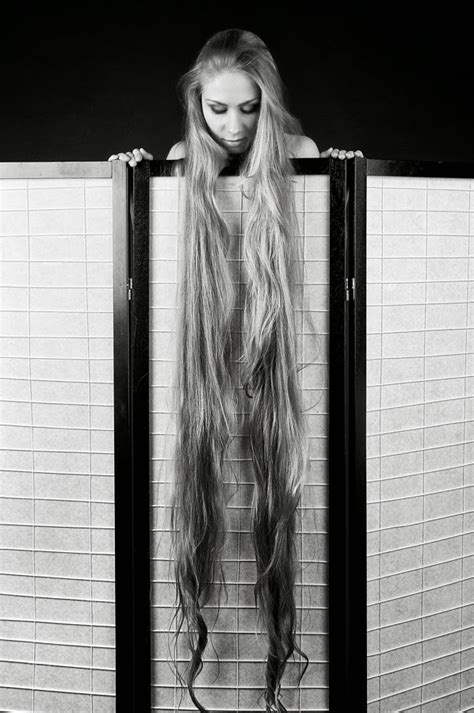 Long Hair Girl Shows Off Her Floor Length Hair Beautiful Girls With Very Long Hair