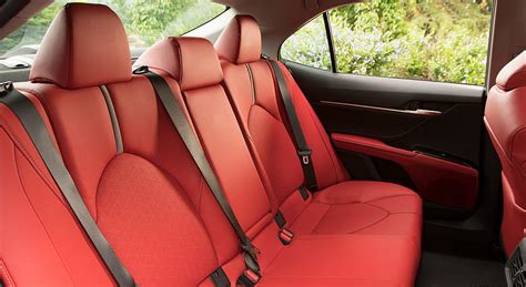 2018 Toyota Camry Xse Interior Rear Seats Car Hd Wallpaper Peakpx