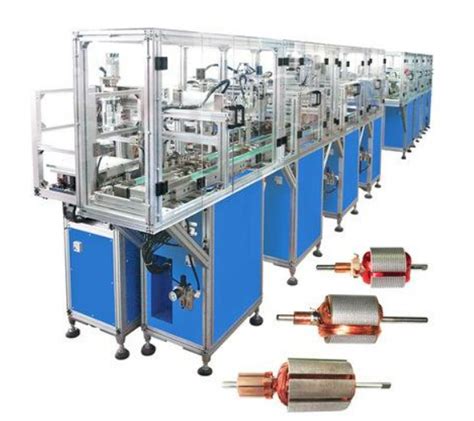 china customized automatic universal motor armature manufacturing production assembly line