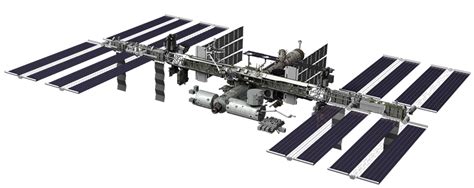 sevensixfive: What does the International Space Station look like? png image