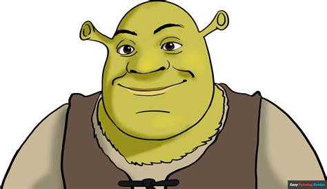 How To Draw Shrek Really Easy Drawing Tutorial