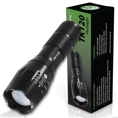 Ecogear Fx Led Flashlight Tk120 Professional Led Flashlight For