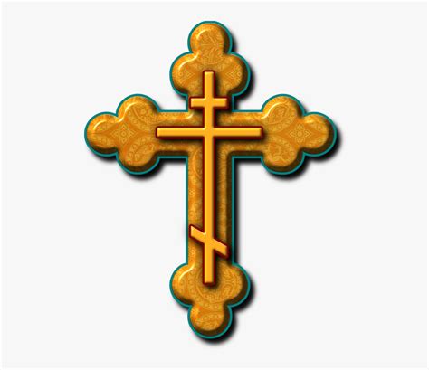 Cross Clip Three Clipart Greek Orthodox Cross Hd Png Download