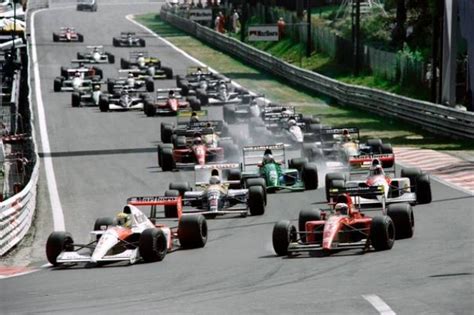 The first national race of belgium was held in 1925 at the spa region's race course, an area of the country that had been associated with motor sport since the very early years of racing. F1 Belgium Gp 1991 - Spa Francorchamps