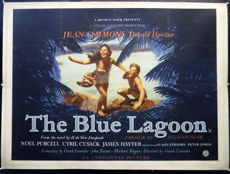 The Blue Lagoon Poster Uk Quad 1949