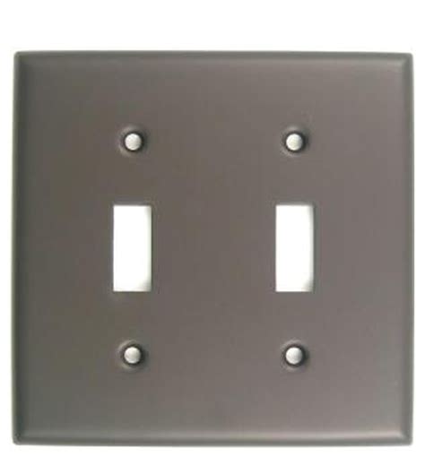Double Light Switch Plate Rusticware 785