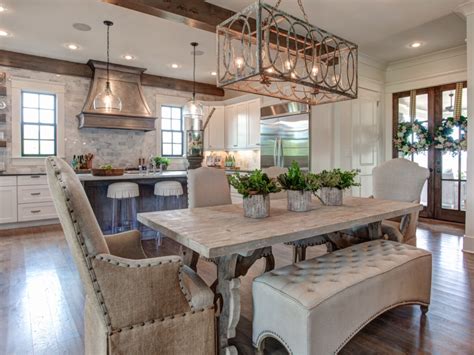While the open floor plan is prized among homebuyers who like its modern feel, it can be hard to delineate the different spaces and prevent the kitchen, dining, living, and family areas from becoming blurred and feeling disorderly. Pretty kitchen and dining room with an open floor plan ...