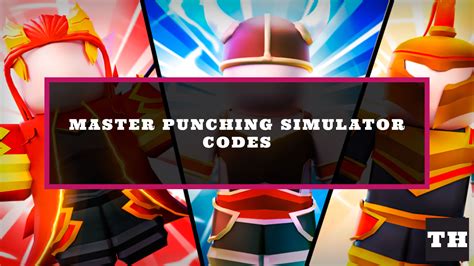 Master Punching Simulator Codes Event Update January 2023 Try