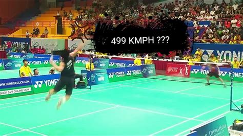 The fastest smash by fu during the 2011 sudirman cup final was clocked at 291 km/h. BEST skills of Kento Momota (桃田 賢斗) - smash, backhand ...