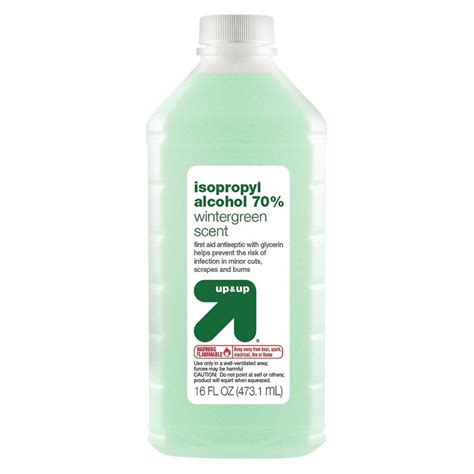 Up And Up Isopropyl Alcohol Wintergreen Scent First Aid Antiseptic 16