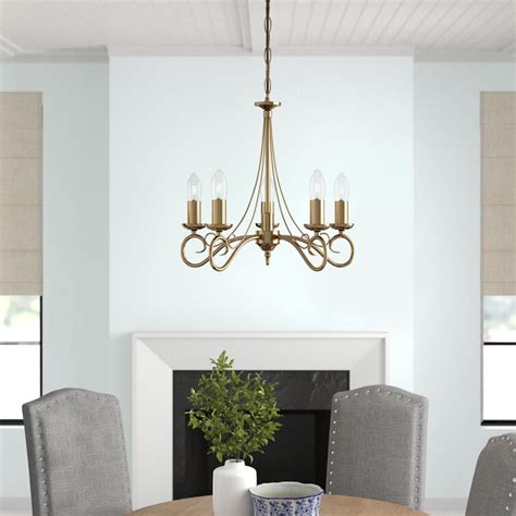 Three Posts Bannister 5 Light Candle Style Chandelier And Reviews