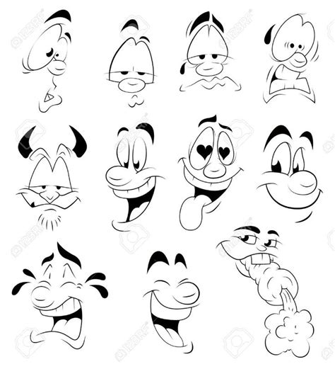 10 Incredible Learn To Draw Faces Ideas Cartoon Faces Expressions