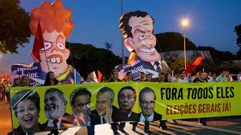 Massive Protests Rock Brazil Photos