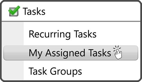 Accessing My Assigned Tasks