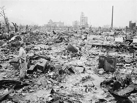 Death And Devastation Hiroshima Nagasaki After Atomic Bombings