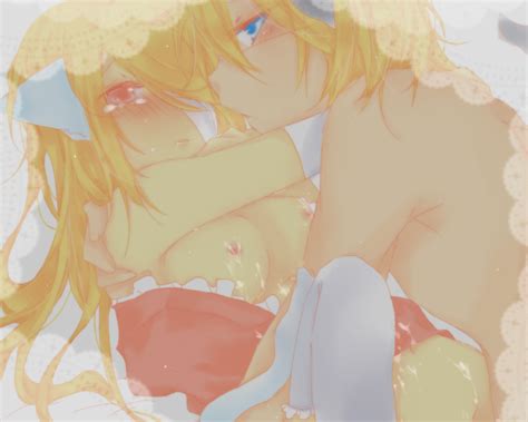 Rule Artist Request Blonde Hair Blue Eyes Blush Breasts Brother