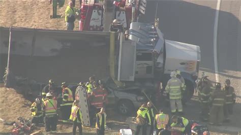 2 Dead 3 Injured After Dump Truck Crushes Suv On Route 202 In Chester