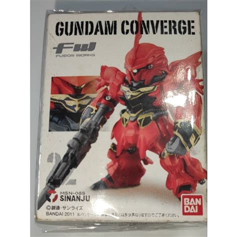 日版現貨fw鋼彈盒玩fw Gundam Converge舊規04彈21 2622號msn 06s Sinanju 蝦皮購物