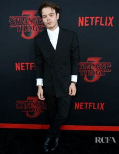 Charlie Heaton In Dior Men Stranger Things La Premiere Red Carpet Fashion Awards