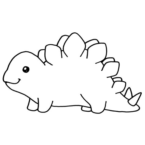 Compartir 88 Dinosaurios Kawaii Para Dibujar última Vn