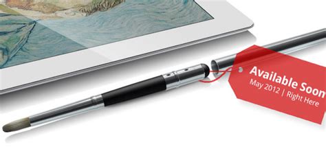 The Sensu Ipad Paintbrush By Artist Is Both An Ipad Stylus And A