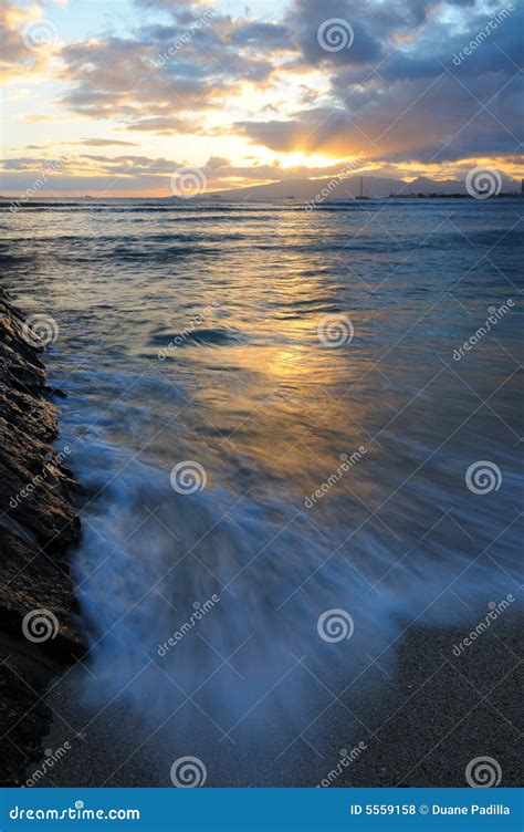 Sunset Tide Stock Photo Image Of Tide Nature Tidal 5559158