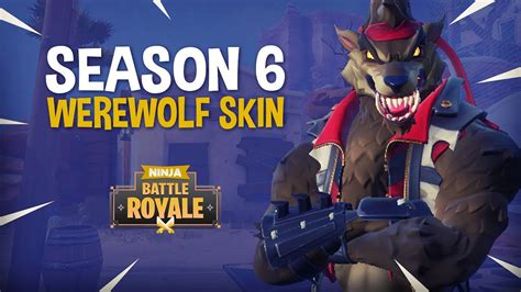 The Season 6 Werewolf Skin Fortnite Battle Royale Gameplay Ninja