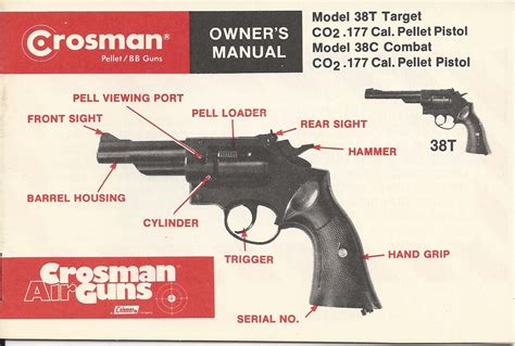 Crs38om Crosman 38 Owners Manual Crs38om 625 Jg Airguns Llc