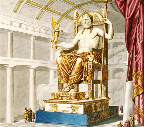 The statue of zeus presided the olympics games until 393 ad, when the roman emperor theodosisus i decided to abolish the games and close the temple, because rome became christian and both temple and games were considered pagan manifestations. Statue-of-Zeus-at-Olympia Protraveloholic