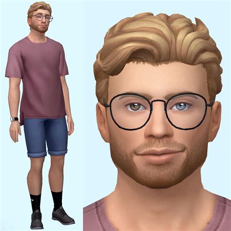 Sims 4 Male Updo