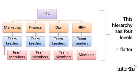 Hierarchy Business Tutor2u