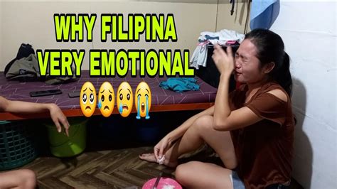 Why Filipina Very Emotional Filipina Vlogger Youtube