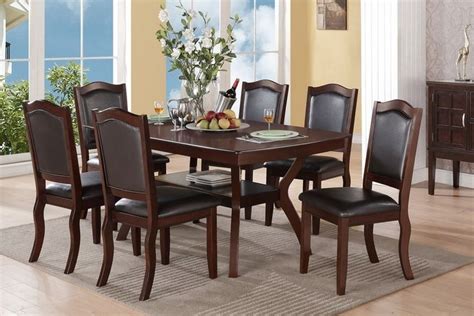 Outdoor 5 piece wicker dining set with circular acacia wood dining table and cushions,beige,multibrown,teak walmart usa on sale for $509.00 original price $586.00 $ 509.00 $586.00 Poundex F2290-1338 7 pc freemont dark espresso finish wood ...