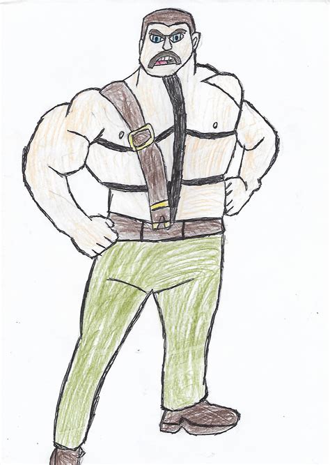 Mike Haggar By Cybertronianbrony On Deviantart